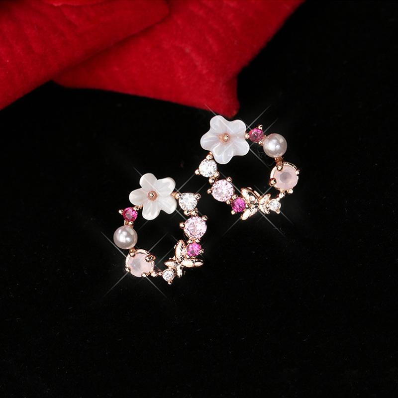 Avtoit | Flower Pearl Earrings