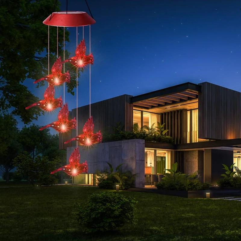Avtoit | Red Bird Wind Chime Light