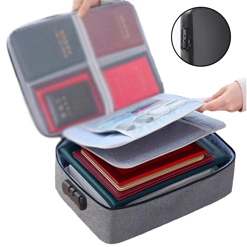 Avtoit | Waterproof and fireproof sealable document storage bag
