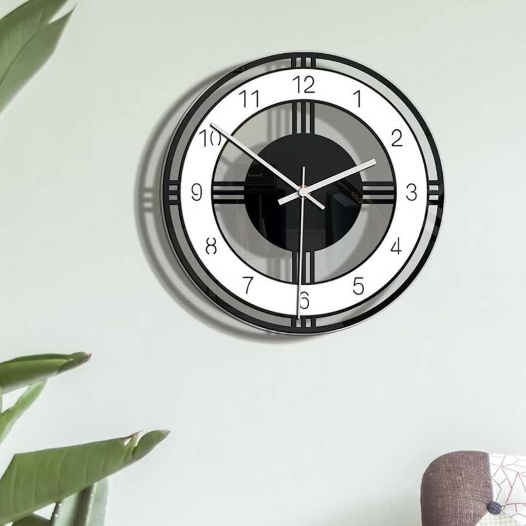 Avtoit | Large Wall Clock Black | Modern Wall Design