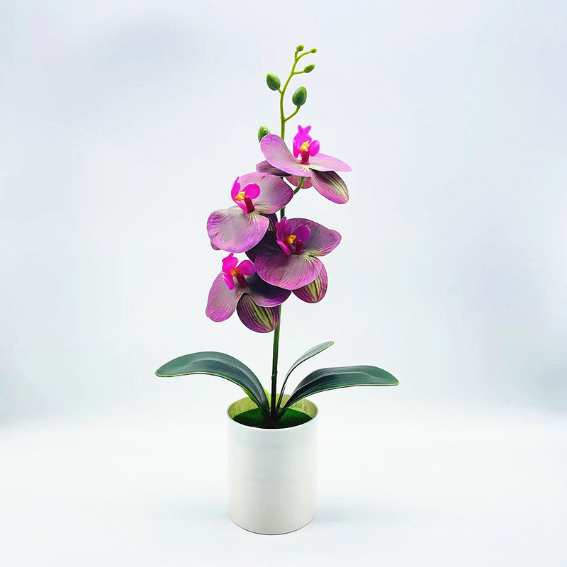 Avtoit | Artificial Orchid Flower – Decorative Artificial Plant for Living Room and Table Decoration