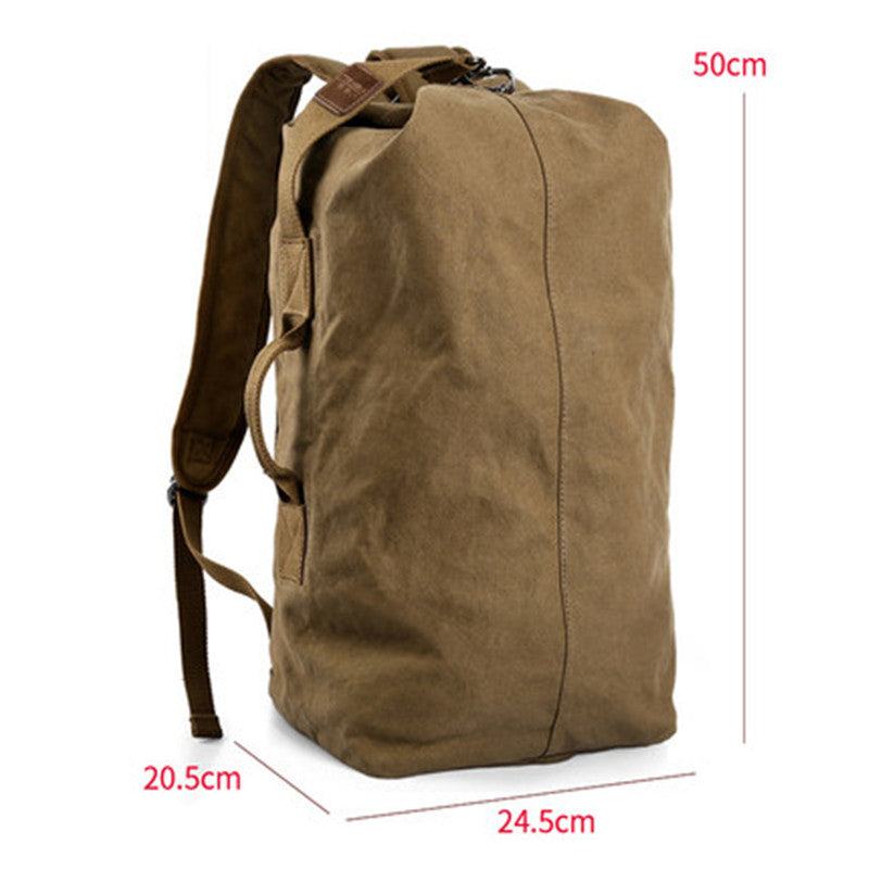 Avtoit | Large Capacity Canvas Backpack, with Sturdy Material, Multiple Interior Pockets and Multi-purpose Utility, for Outdoor & Travel, Men and Women
