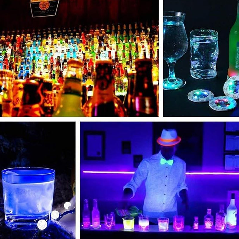 Avtoit | LED glowing bottle stickers and coasters