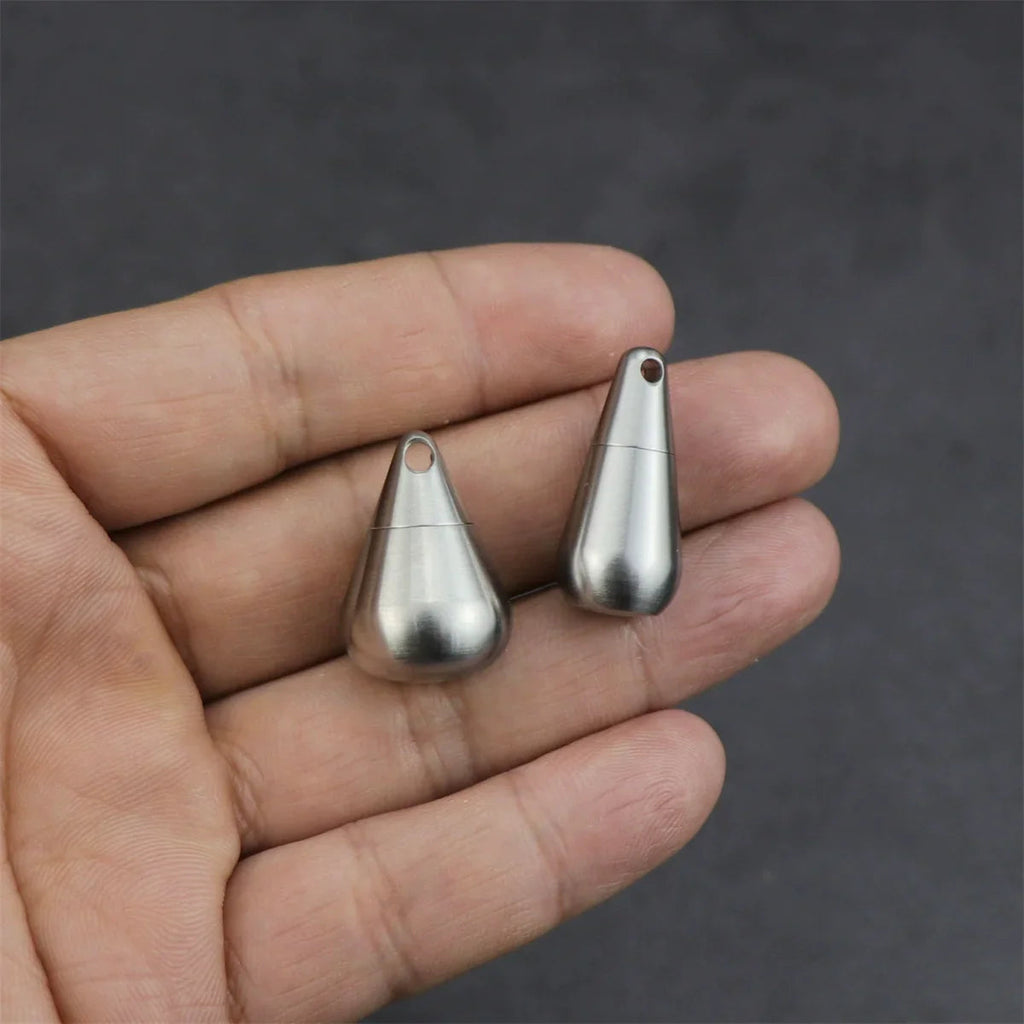 Avtoit | Titanium Droplet Mini Pill Box - Waterproof Travel Case