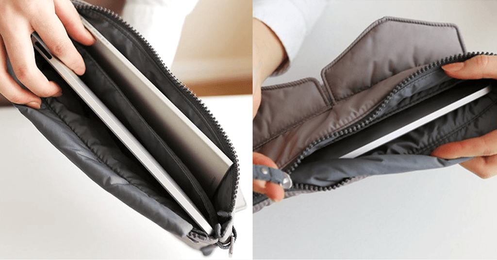 Avtoit | Slim Bag-in-Bag - Made of polyester - Portable & small - Multiple zippered pockets - Easily fits in your suitcase