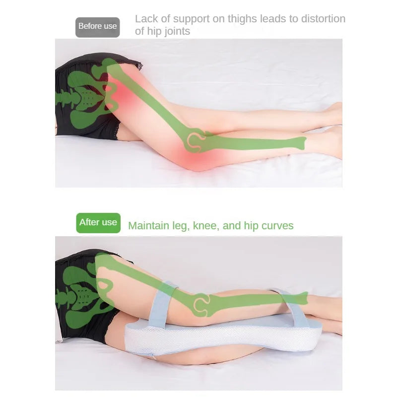 Avtoit | Leg Memory Foam Pillow - Multi-Position Comfort Leg Pillow For Sleep, Support & Relief