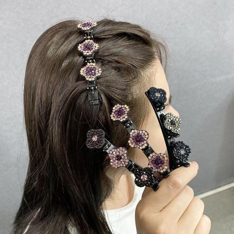 Avtoit | Three Flowers Side Hair Clip