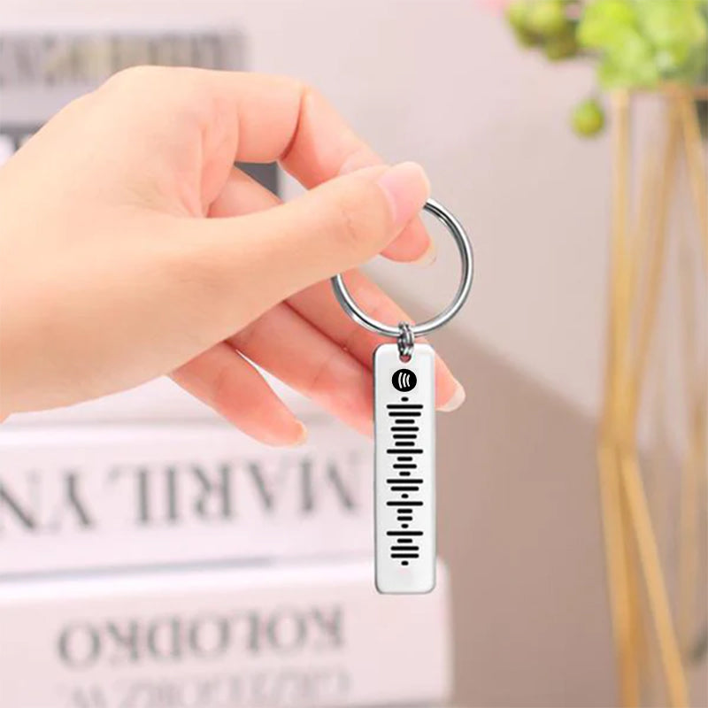 Avtoit | Music Code Plaque Keychain