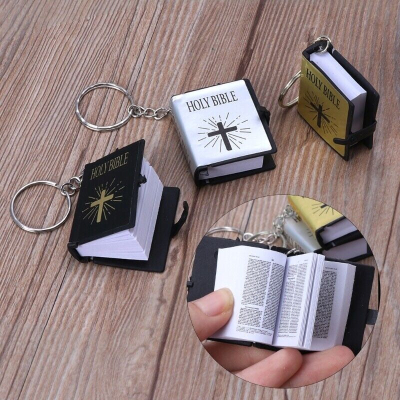 Avtoit | Mini Bible Cross Keychain