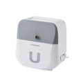 Avtoit | Waterproof & Punch-free Toilet Paper Storage Box & Shelf with Double-layer Design, Strong Bearing Capacity, One-click Opening and Hook