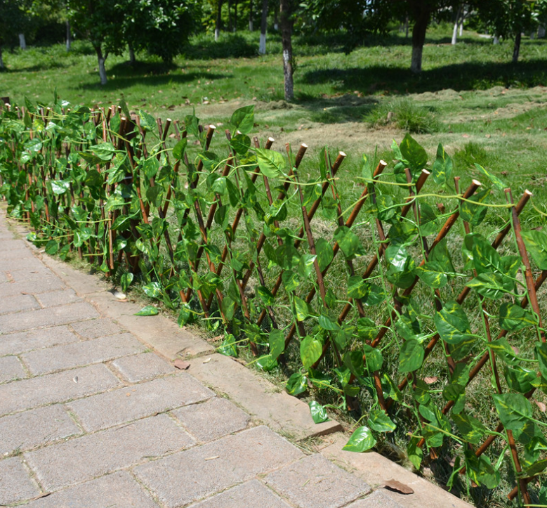 Avtoit | Artificial Garden Fence with Ivy – Flexible Privacy Screen for Balcony and Terrace