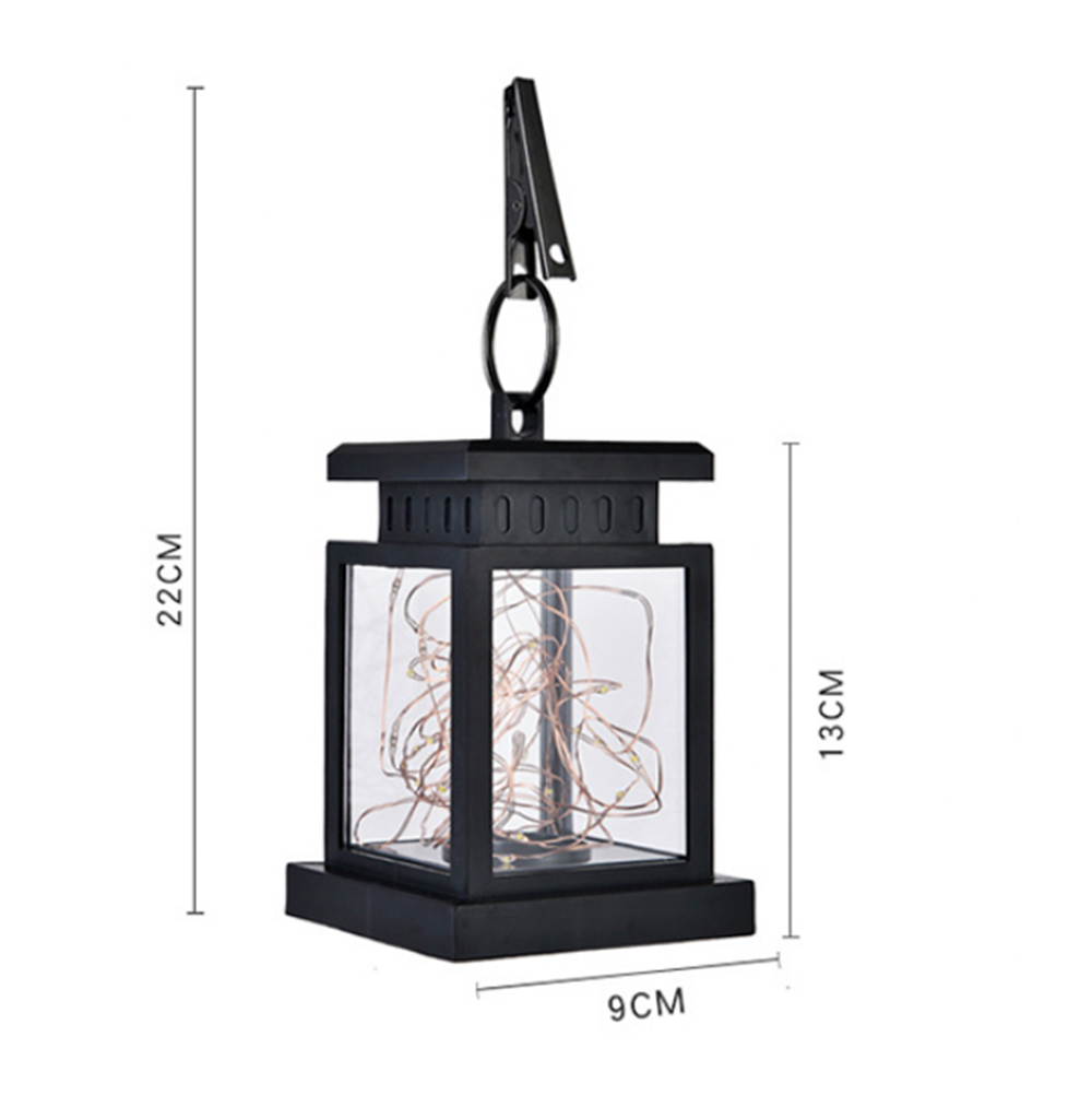 Avtoit | Solar LED Lantern with Fairy Lights – Decorative Garden Lamp for Outdoors and Terrace