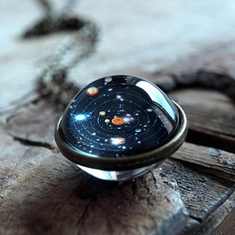 Avtoit | Double-Sided Glass Galaxy Necklace