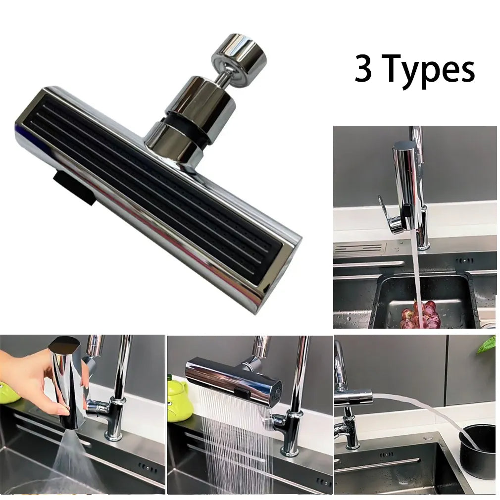 Avtoit | Universal Rotating Waterfall Sink Faucet Extension