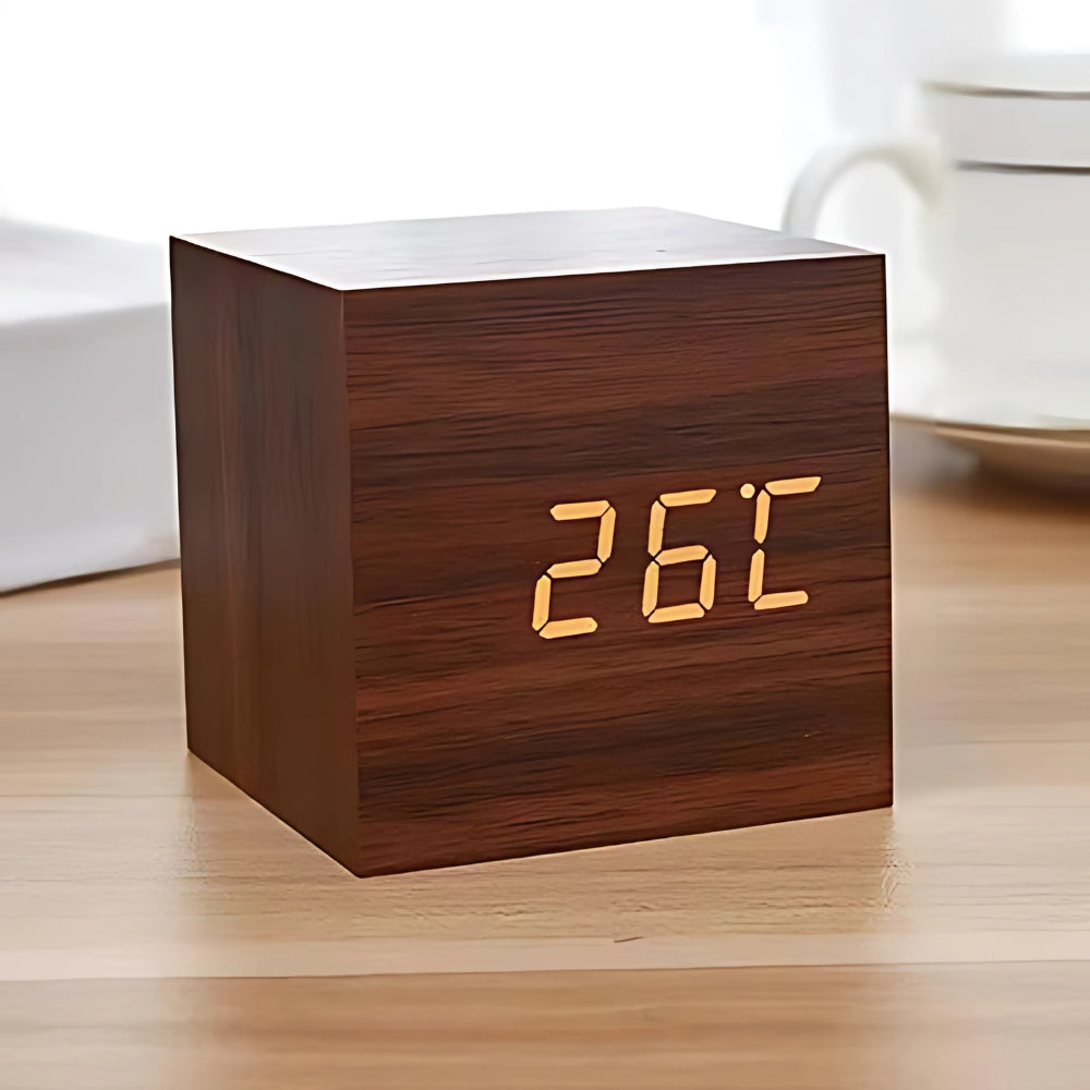 Avtoit | Modern Cube LED Alarm Clock
