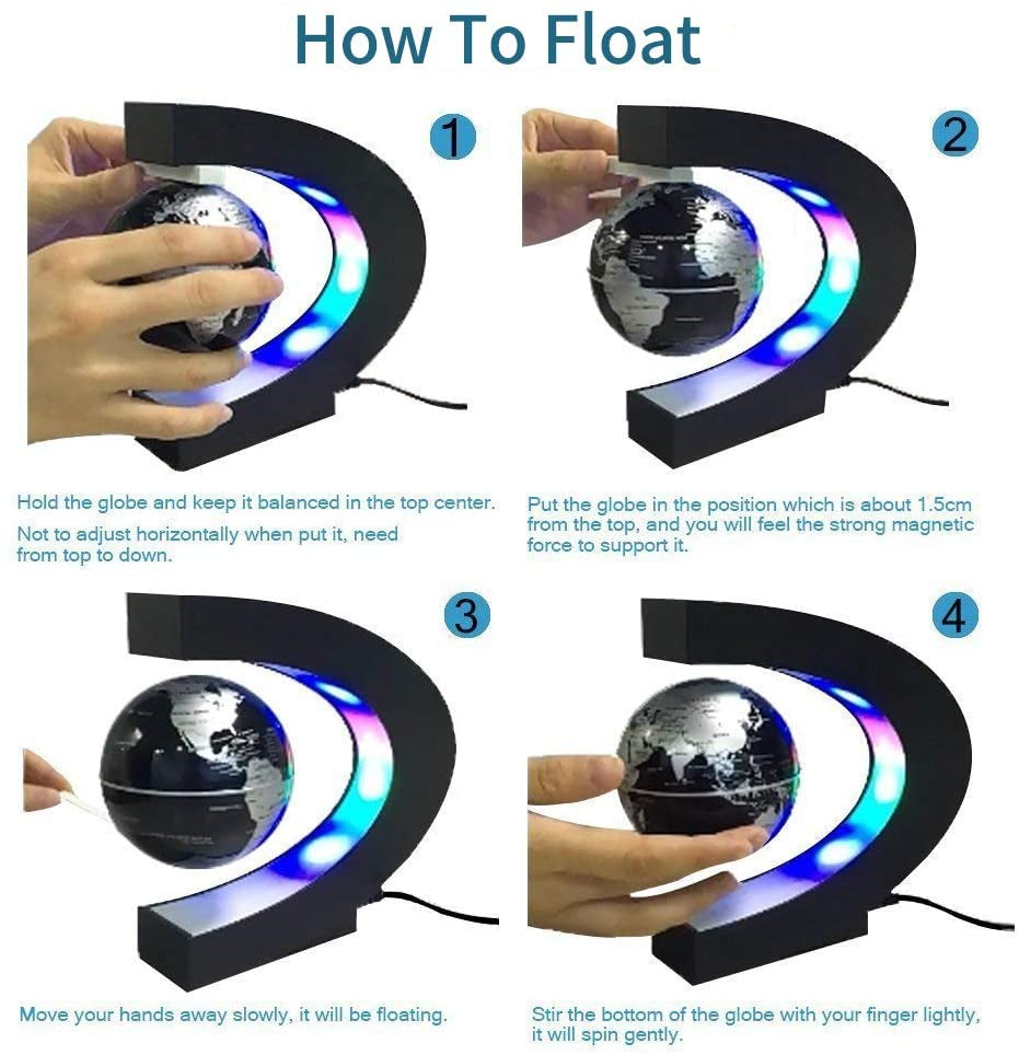 Avtoit | Floating Antigravity Globe LED Lamp