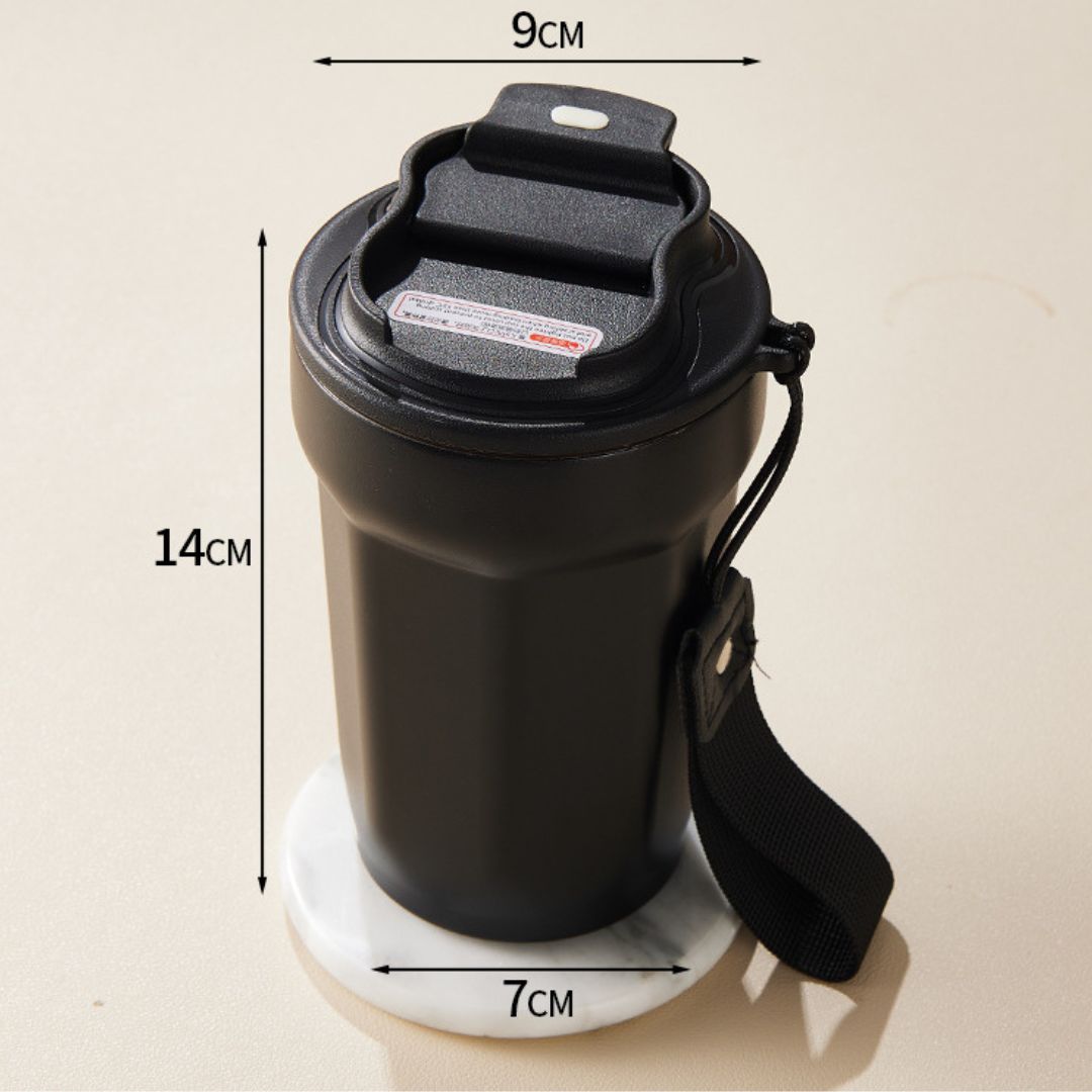 Avtoit | Stainless Steel Coffee Mug with LED Temperature Display 450 ML