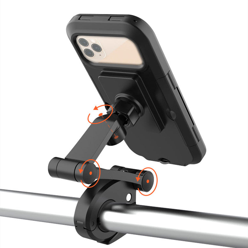 Avtoit | Waterproof Cycling Phone Mount with Case, for Motorcycle/Bike Handlebars
