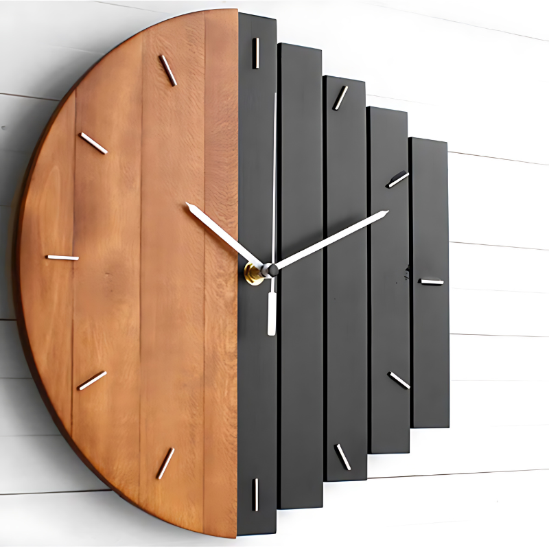 Avtoit | ClarityTime | Silent Wall Clock with Timeless Minimalist Design for Elegant Interiors