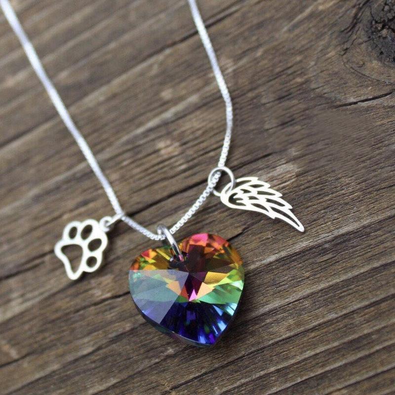Avtoit | Rainbow Heart Necklace