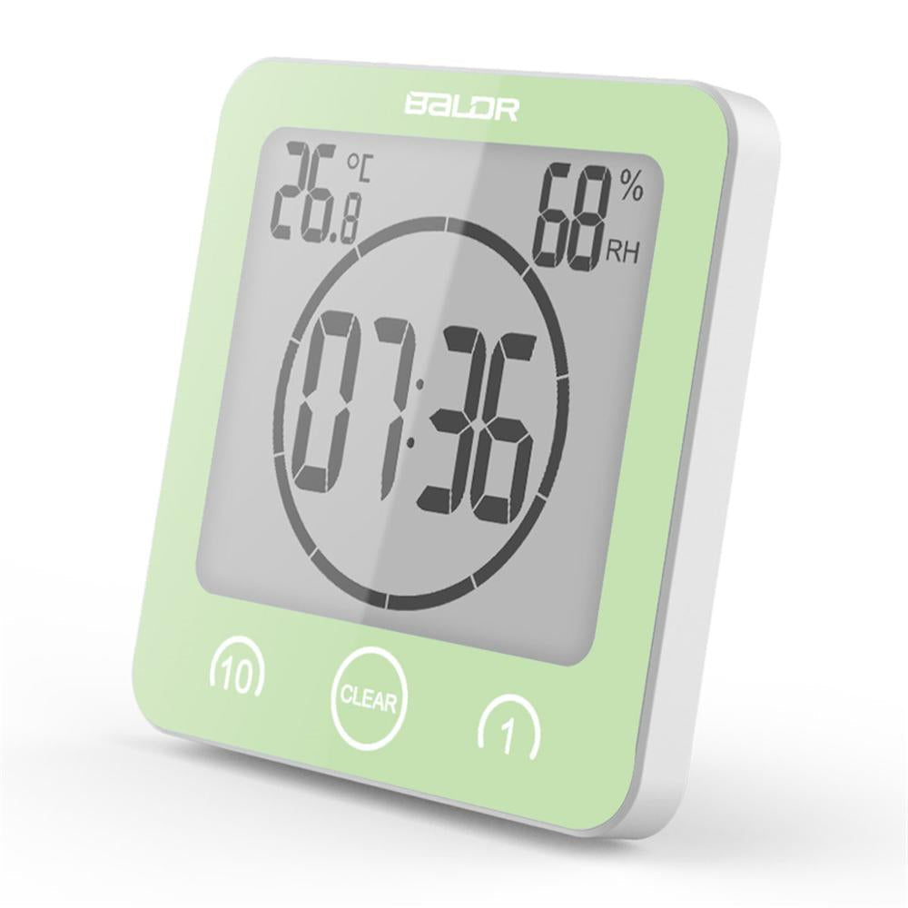 Avtoit | Waterproof Digital Shower Clock with Suction Cup Mount - Perfect for Timing Showers & Bathing Activities