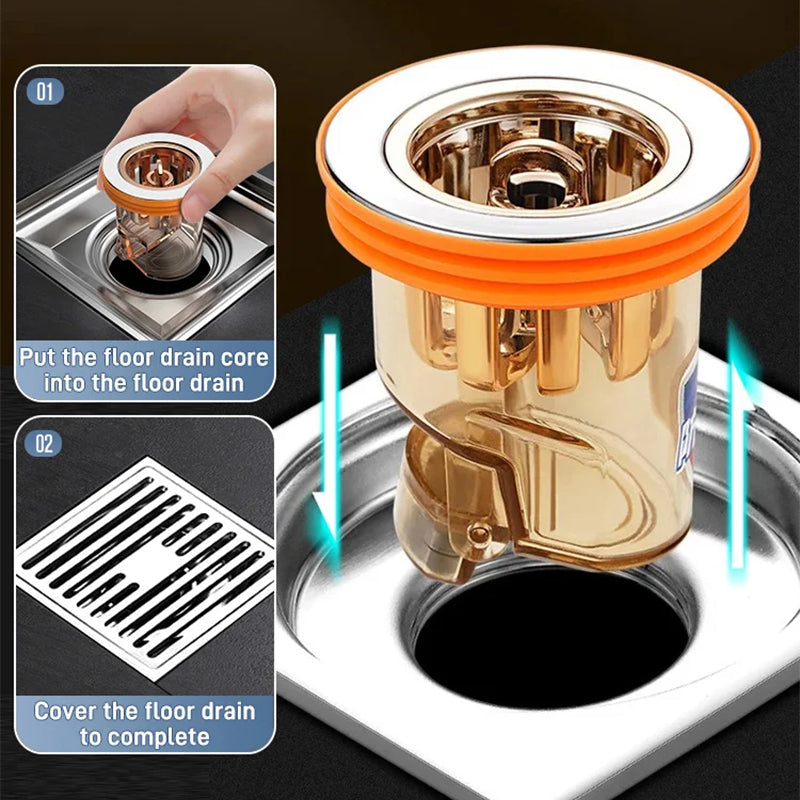 Avtoit | Universal double deodorant drain core