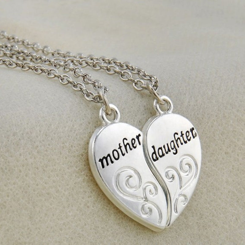 Avtoit | Mother and Daughter Heart Necklace