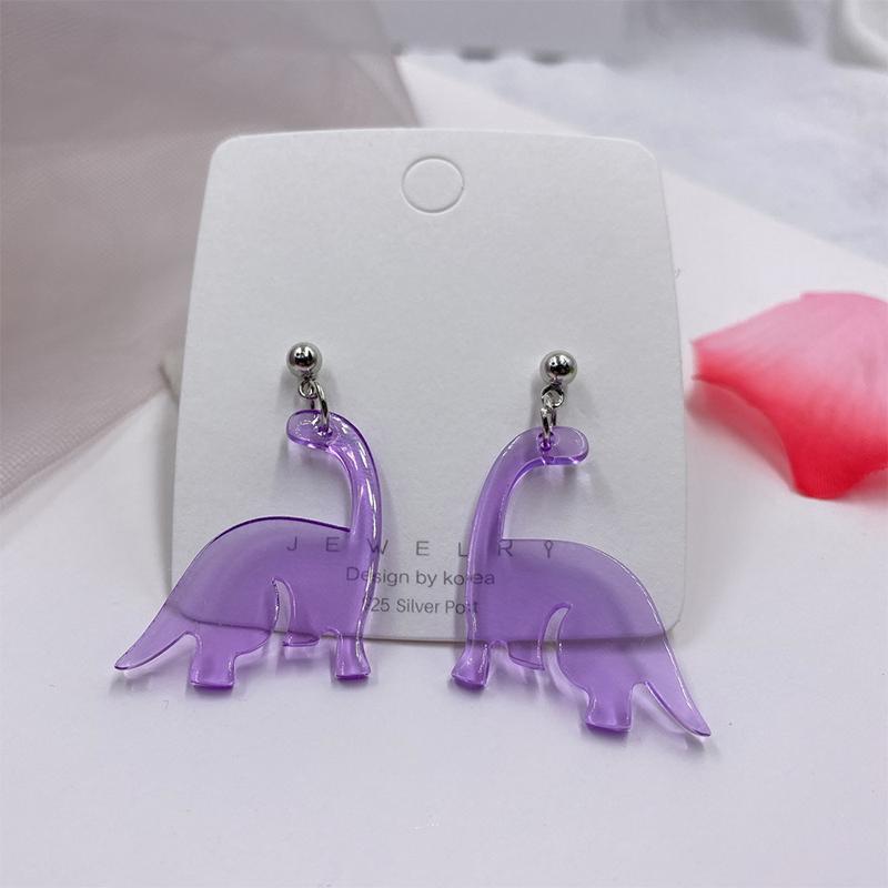 Avtoit | Acrylic Small Dinosaur Earrings