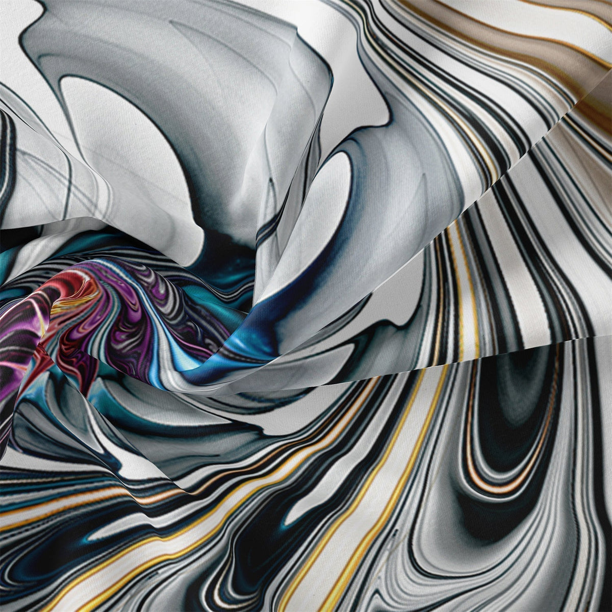 Avtoit | ColorWhirl - Lively Artistic Bed Set