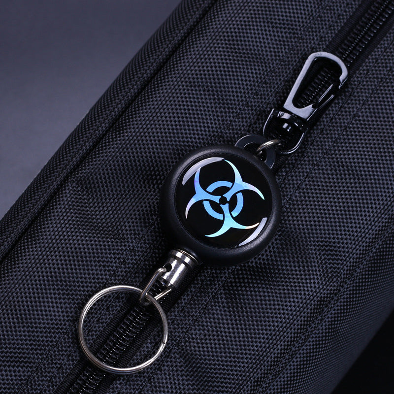 Avtoit | Keychain with retractable wire cable