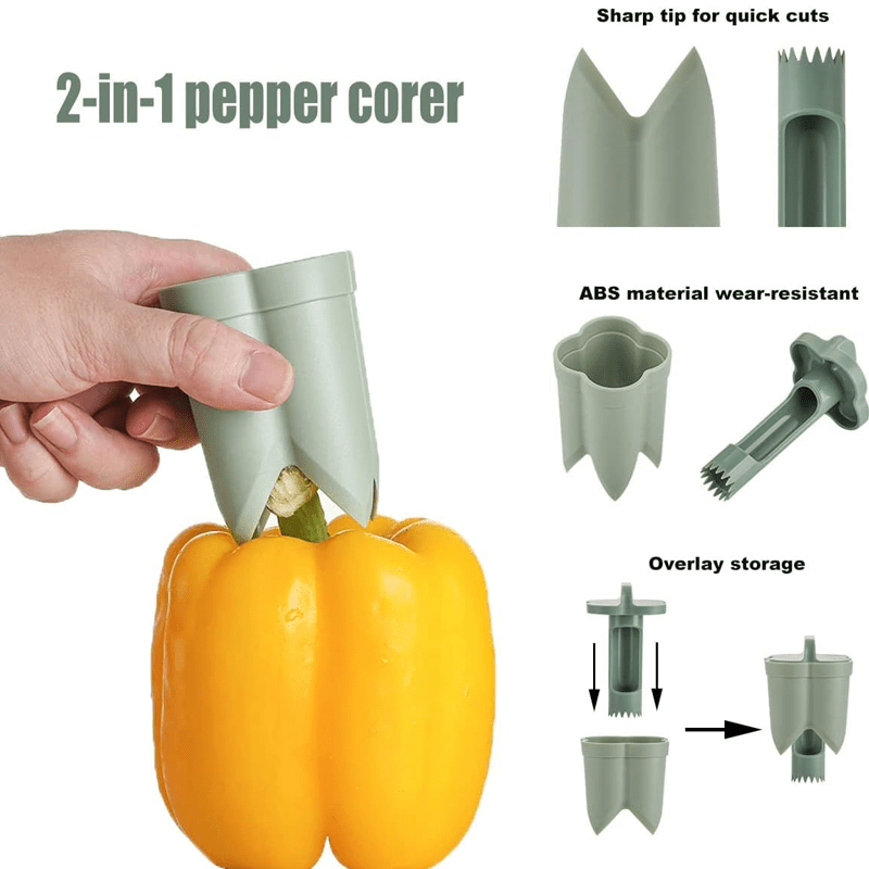 Avtoit | 2-in-1 Fruit Pepper Corer
