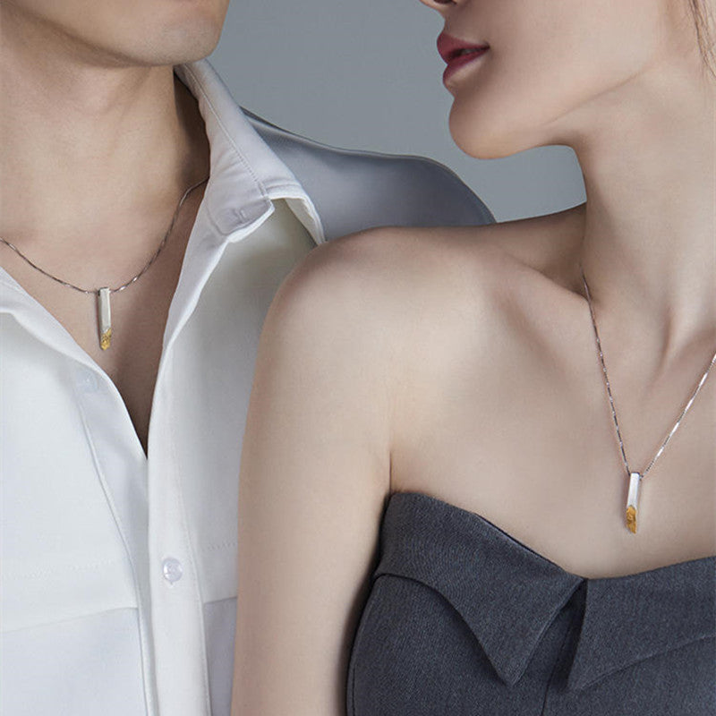 Avtoit | Luxury Couple Sterling Silver Necklace