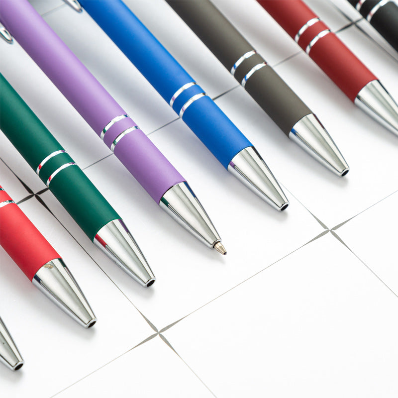 Avtoit | Metal Print Aluminum Ballpoint Pen, 8 Pieces