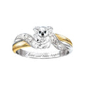 Avtoit | Creative Parent-Child Bear Ring