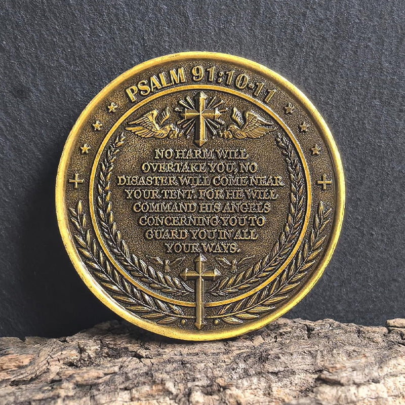 Avtoit | The Archangel Michael watches over us Challenge Coin