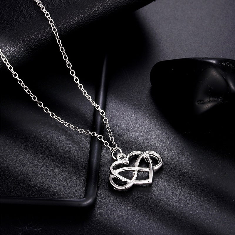 Avtoit | Love Bow Non-biological Sister Necklace Best Friend Necklace
