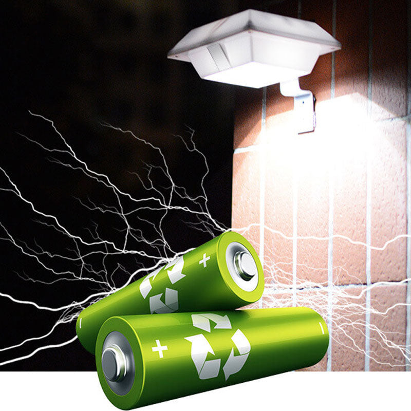 Avtoit | Solar UFO Shape Design Fence Light LED Outdoor Wall Lamp