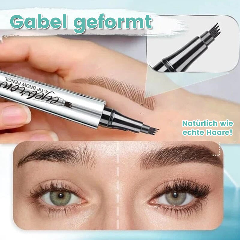 Avtoit | Waterproof 3D Eyebrow Pencil with 4 Fork Tips