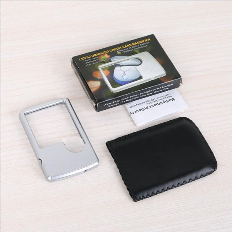 Avtoit | LED Card Type Magnifying Glass for Reading