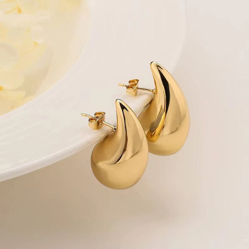 Avtoit | Simple Water Drop Earrings