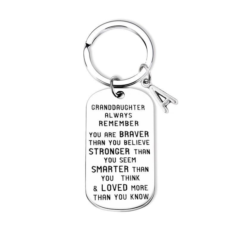 Avtoit | To my grandchild grandson granddaughter son daughter gift inscription keychain