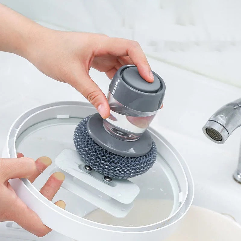 Avtoit | Kitchen soap dispenser hand brush