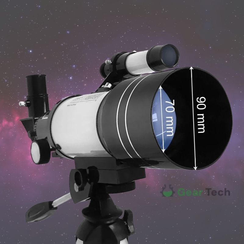 Avtoit | Professional Astronomical Telescope | 70mm Aperture, 300mm Focal Length & Easy Setup for Stargazing and Nature Exploration