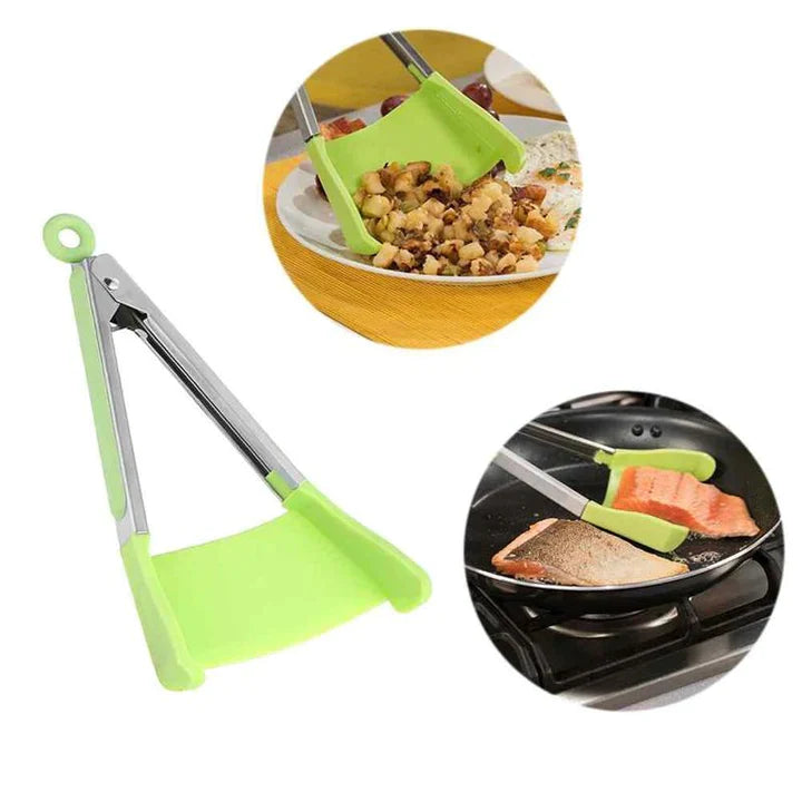 Avtoit | 2 in 1 kitchen spatula and tongs