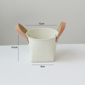 Avtoit | Decorative plant pots with leather handles – flower pots for home and garden