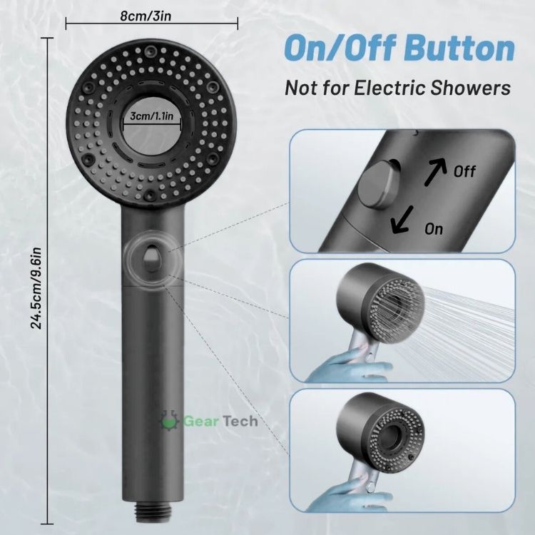 Avtoit | Enhanced Power Shower Head – Designed for Consistent High Pressure