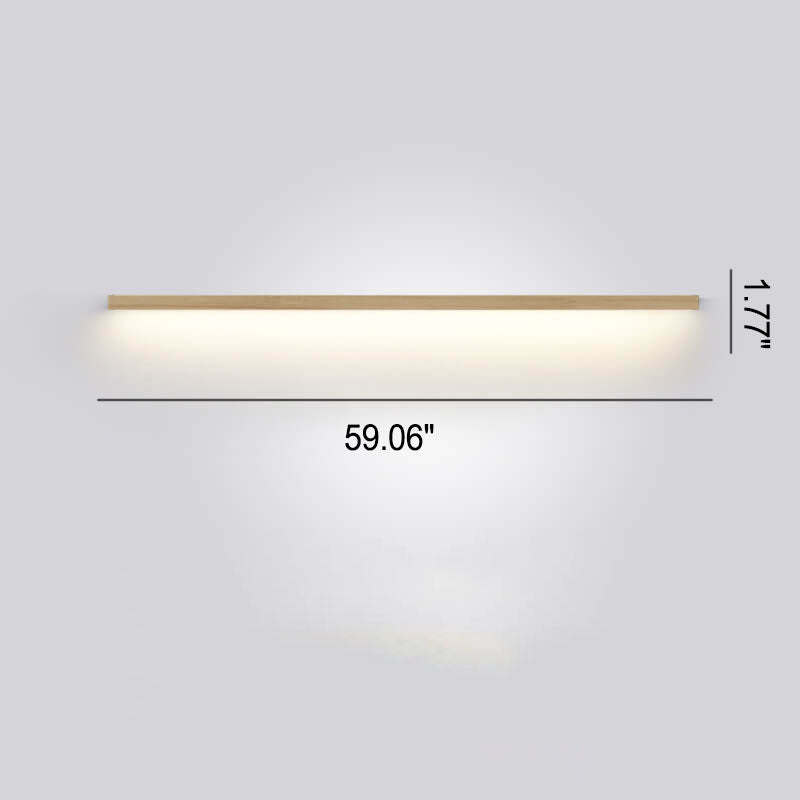 Avtoit | ZenBeam Japanese LED Wall Light | Solid Wood Design | Modern Accent Lighting