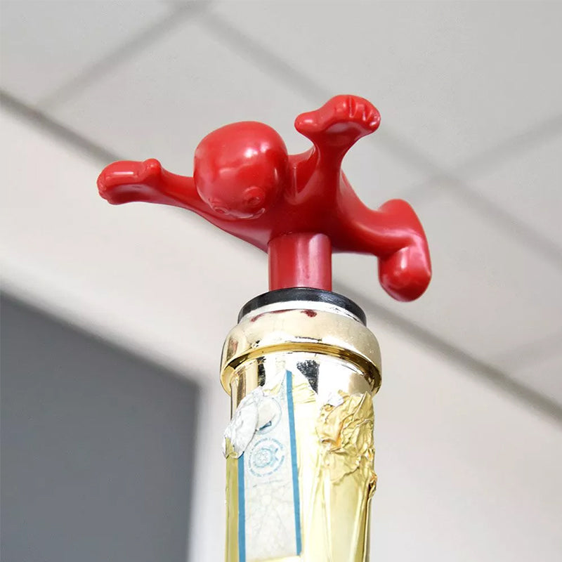 Avtoit | Happy Man Corkscrew - Bottle Opener, & Wine Stopper
