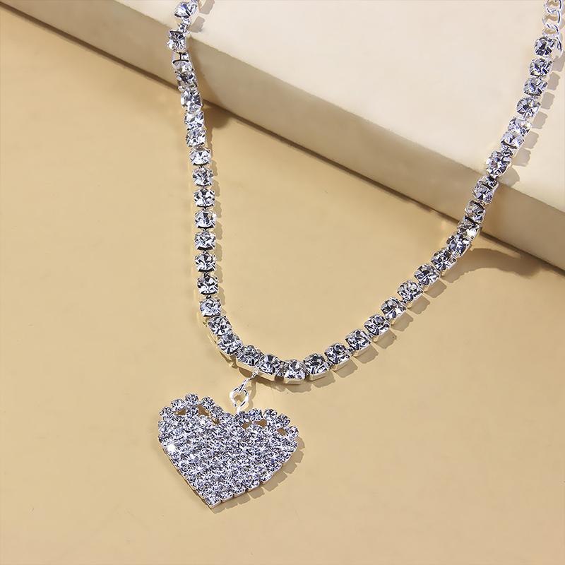 Avtoit | Fashion Heart Rhinestone Anklet
