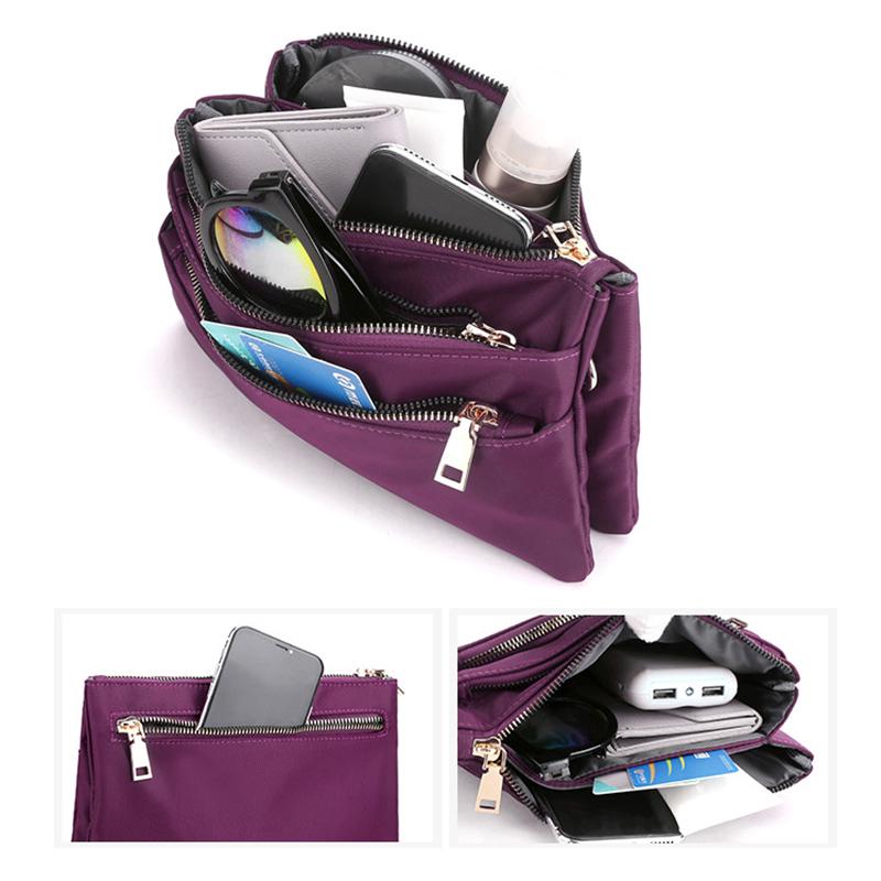 Avtoit | Multilayer Nylon Crossbody Bag
